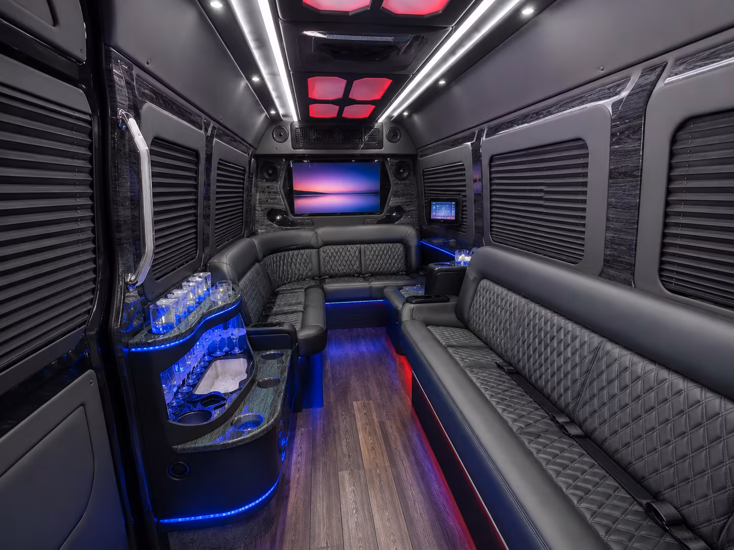 amherst 50 passenger party bus