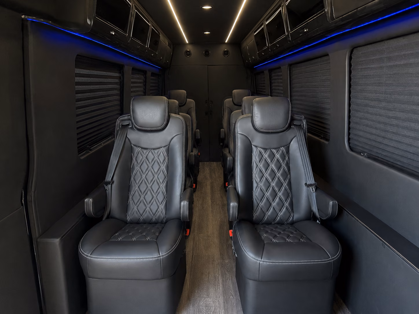 amherst corporate event transportation onboard seating