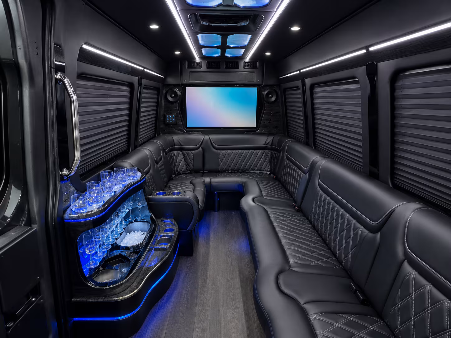amherst private event transportation onboard seating