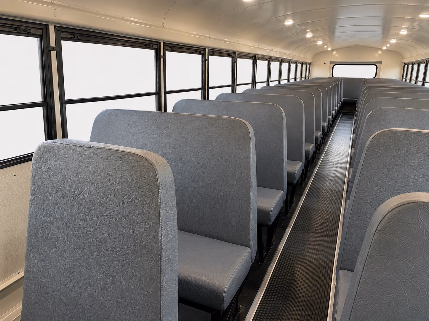 amherst school bus interior