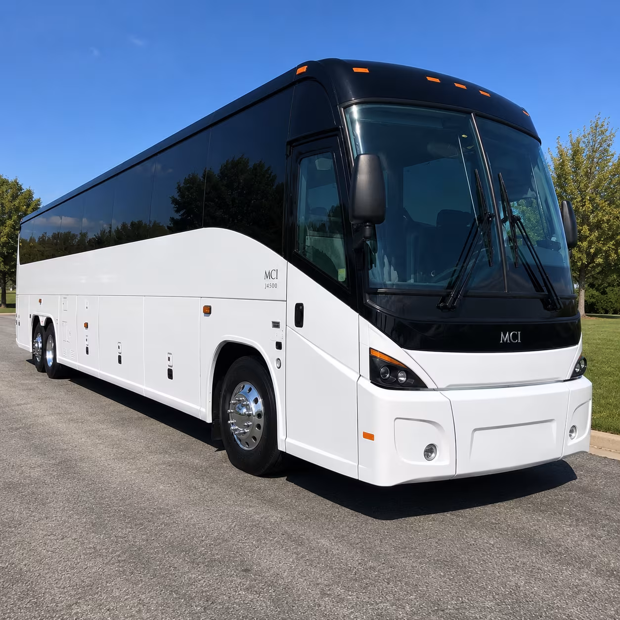 bus rental options for amherst trips
