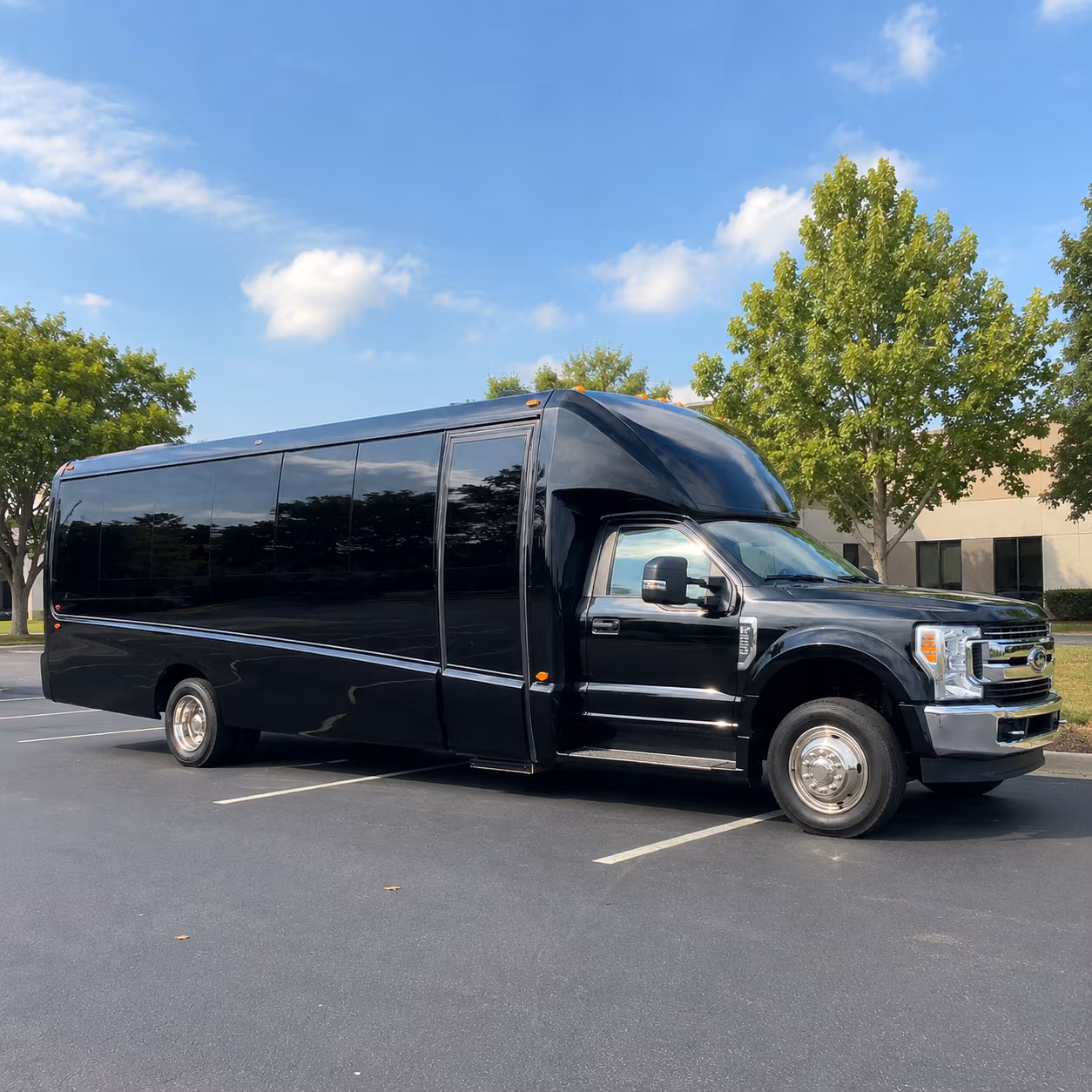 charter bus rentals for large amherst prom groups heading out together