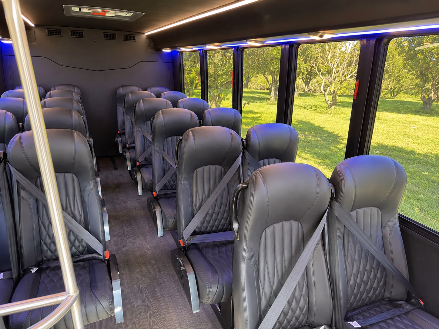 rehearsal dinner and multi day wedding weekend bus rentals in amherst