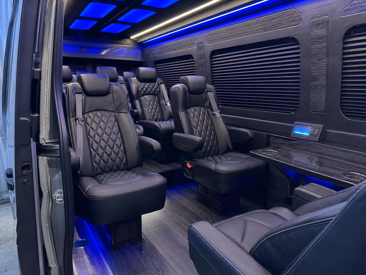 sprinter van transportation for groups and events across amherst